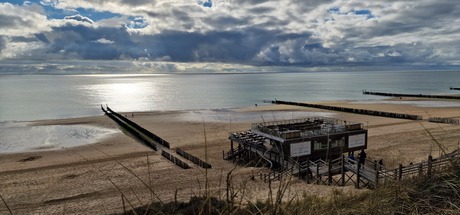 Mooi plaatje aan zee