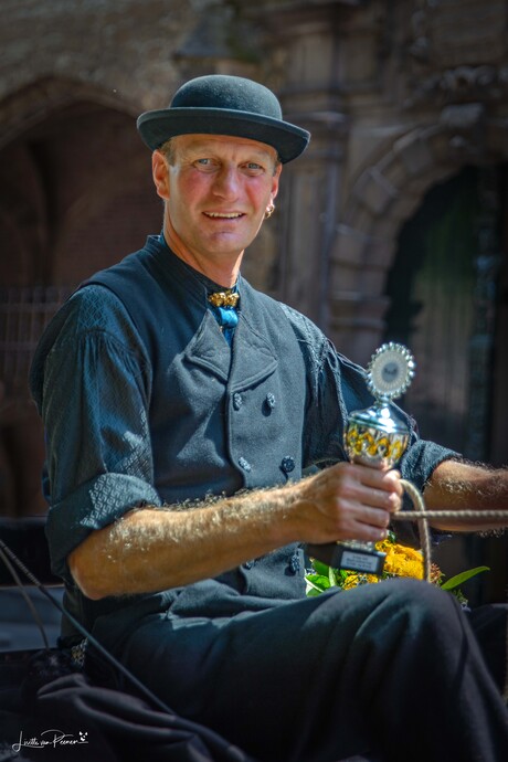 Walchers Costuum in Middelburg tijdens de folkloristische dag juli 2023