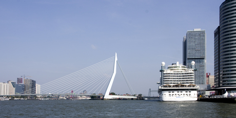 Erasmusbrug op afstand