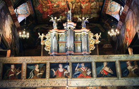 De kerk van Habo Zweden