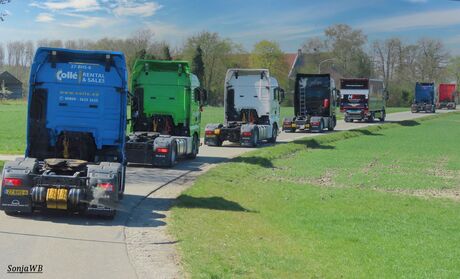 Gehandicapten truck run Winschoten