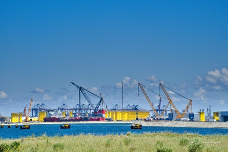 Begin van een windmolen
