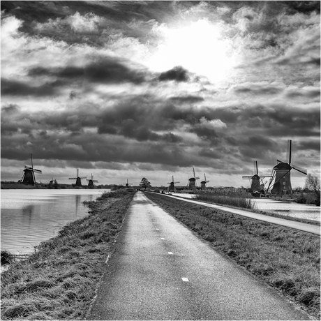 Kinderdijk in ZW