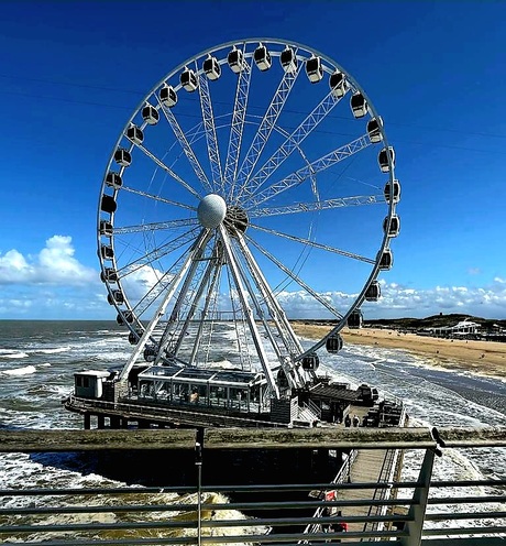 Reuzenrad op de Pier