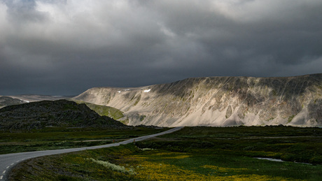 Onderweg naar Berlevag.