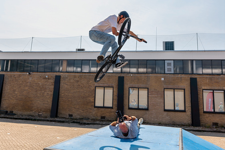 BMX-er Bruno Colautti shooting down under