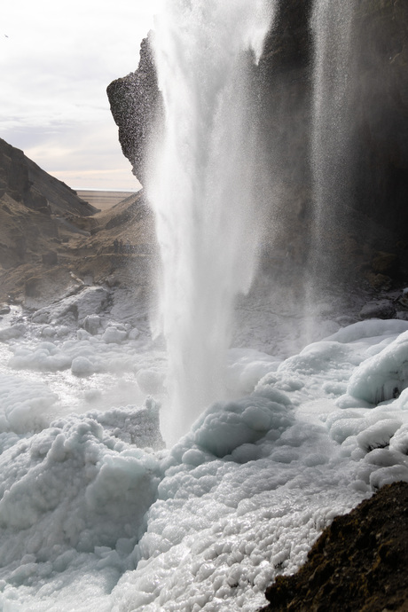 Behind the waterfall II