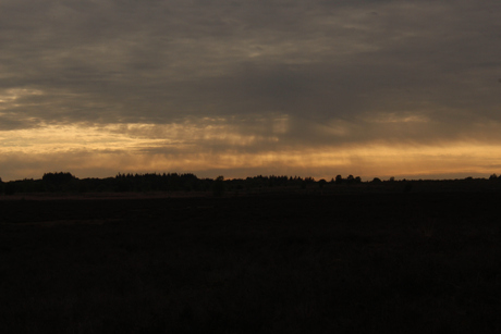 Verborgen zonsondergang 