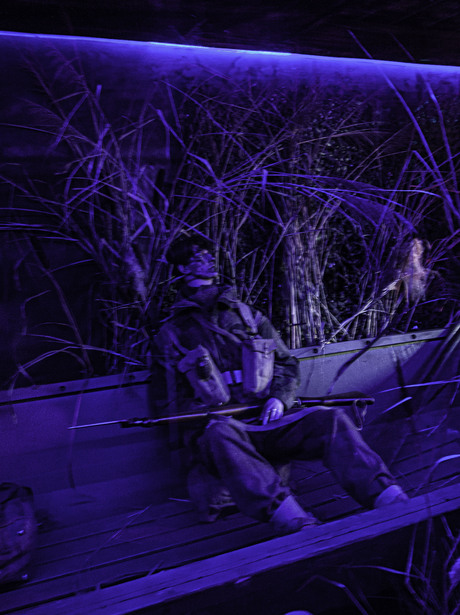 oorlog nacht in boot