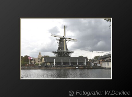 Mooie molen aan de Haagweg in Leiden