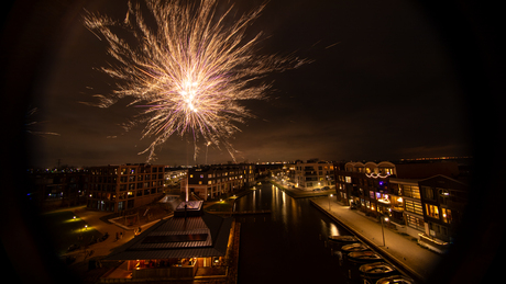 Vuurwerk in Muiden