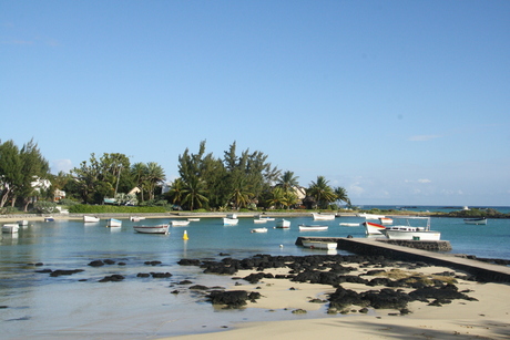 Uitzicht in Mauritius