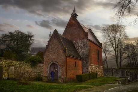 Kerkje in Belgie