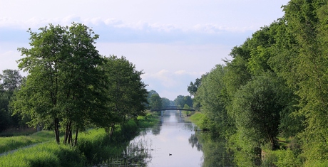 Petit pont sur le canal.