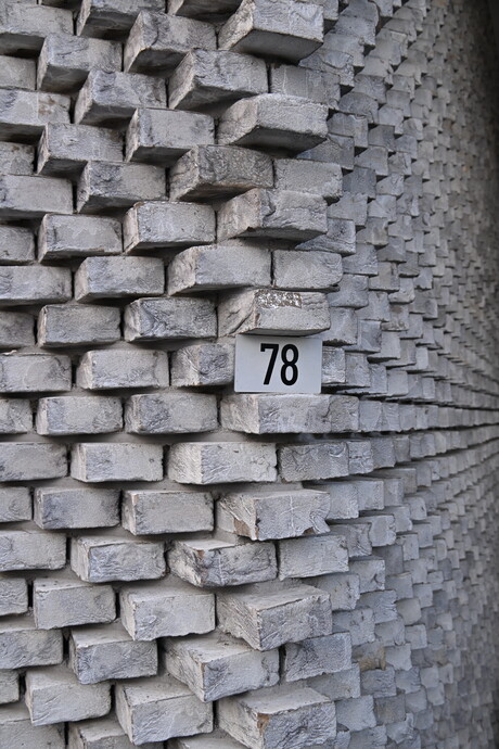 'crinkle-crankle muur