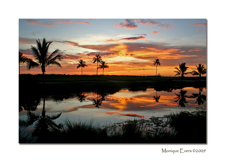 Zonsondergang in Florida