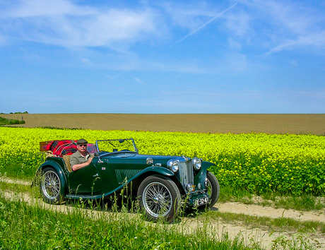 vakantiepret met de mg