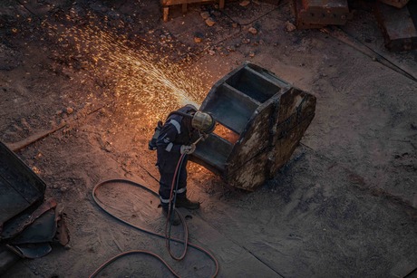 Man at work