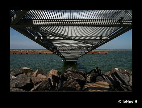 Steiger langs het Markermeer