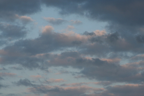 Zijdezachte wolken