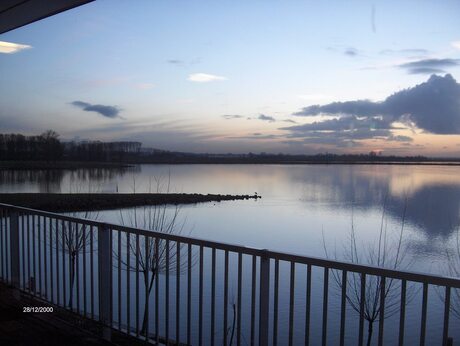 Uitzicht over het Feluwemeer