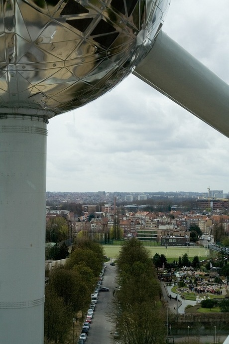 Uitzicht op Brussel