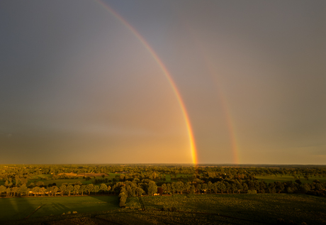 Dubbele regenboog