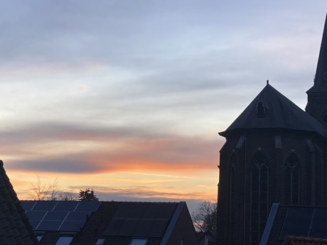 Ochtendgloren of avondzon