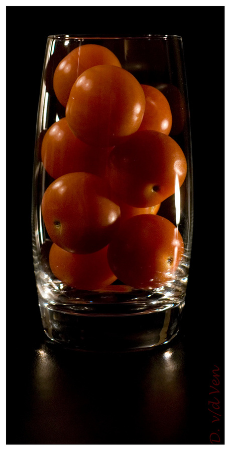 Glasje tomaten