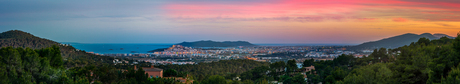 Panorama Ibiza Stad en omgeving