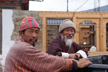 Bergvolk, Jakar, Bhutan