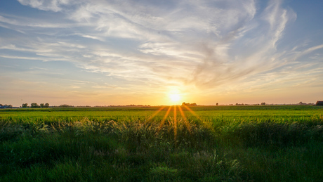 Zonsondergang 