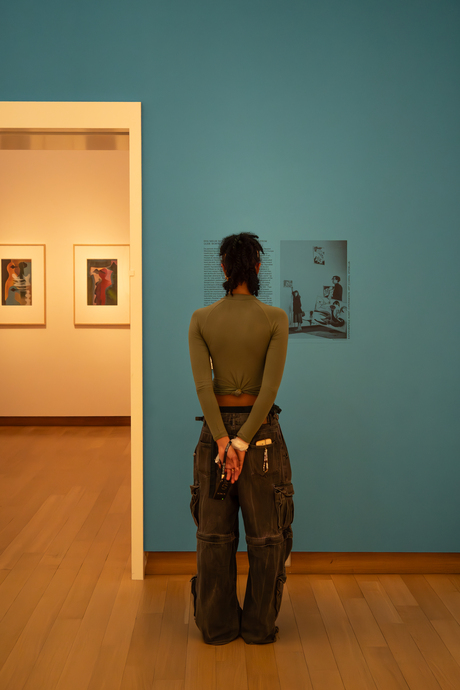 Blending into the art
