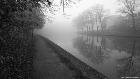 Mistig in Leeuwarden
