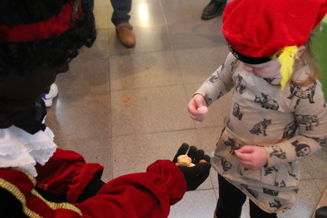 Het snoepje van zwarte piet