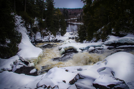 Ragged falls