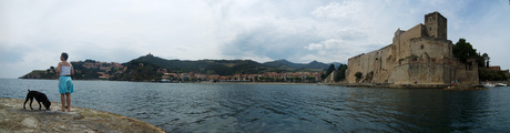 Collioure vanaf pier