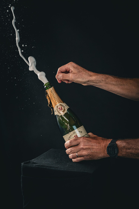Champagne shoot