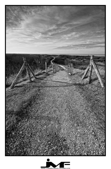 Path to the horizon