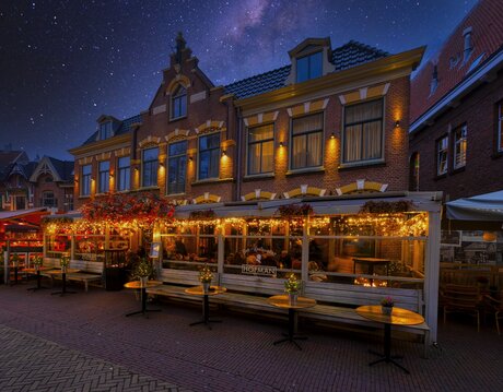 Restaurant Hofman in kerstsfeer