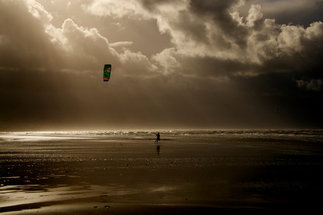 kite in the dark