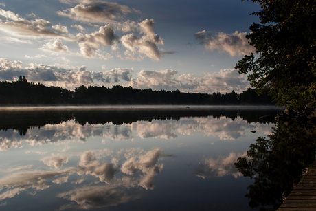 Sunrise @ Lake Asnen - Sweden