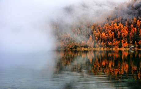 herfstkleuren bij weissbrunnsee