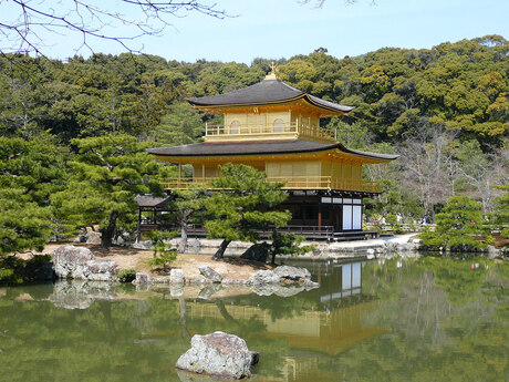 Gouden tempel Kyoto-Japan