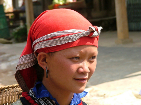 Meisje in Laos