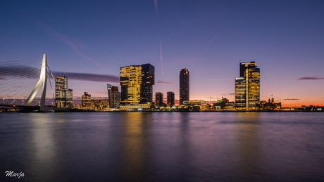Zonsopkomst Rotterdam