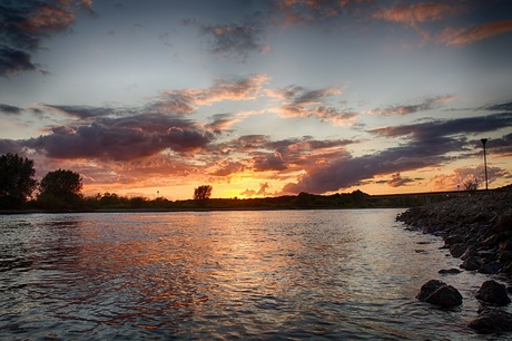 zonsondergang zutphen