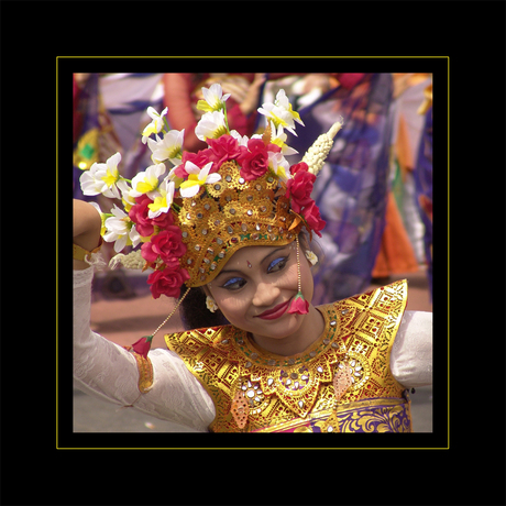 Danseres uit Indonesie
