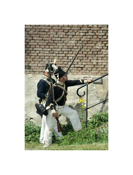 Fort Rammekes 1815 (12)De aanval word ingezet