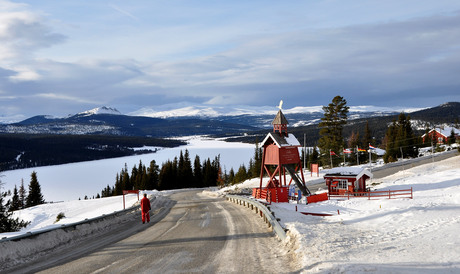 Winterwandeling door Noors bergland